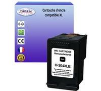 T3AZUR - Cartouche d'encre compatible remplace HP 304 304XL Noire pour HP Deskjet 3762, 3764, Ink Advantage 3700MFP Noire G