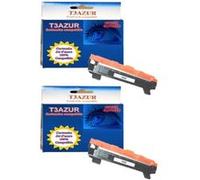 T3AZUR - Lot de 2 Toners Laser compatible pour Brother DCP-1610W / DCP 1610W / DCP-1612W / DCP 1612W G