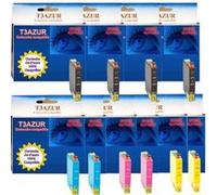 T3AZUR - T29XL - Lot de 10 Cartouches compatibles pour Epson Expression Home XP-432 / XP-435 / XP 432 / XP 435 (avec puce) G