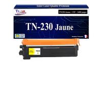 T3AZUR - Toner compatible avec Brother MFC-9120CN, MFC-9320CW, TN-230 Jaune - 1 400 pages - T3AZUR