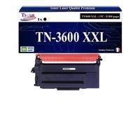 T3AZUR- Toner compatible avec brother MFC-L6910DN, MFC-L6915DN, TN-3600XXL Noir (11 000 pages)