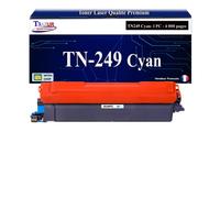 T3AZUR -Toner compatible avec Brother TN249 pour Brother HL-L8230CDW, HL-L8240CDW, MFC-L8340CDW, MFC-L8390CDW - Cyan