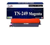 T3AZUR -Toner Compatible avec Brother TN249 pour Brother HL-L8230CDW, HL-L8240CDW, MFC-L8340CDW, MFC-L8390CDW - Magenta