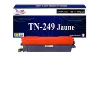 T3AZUR -Toner compatible avec Brother TN249 pour Brother HL-L8230CDW, HL-L8240CDW, MFC-L8340CDW, MFC-L8390CDW - Jaune