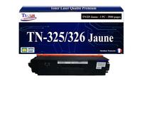T3AZUR - Toner compatible avec Brother TN325 pour Brother HL-4140CN, HL-4150CDN, HL-4570CDW, HL-4570CDWT Jaune