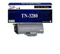 T3AZUR - Toner compatible avec Brother TN3280, TN3230 pour Brother DCP-8070, DCP-8070D, DCP-8080DN, DCP-8085DN - 8 000 pages