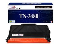 T3AZUR- Toner compatible avec Brother TN3480, TN3430 pour Brother HL-L5000D, HL-L5100DN, HL-L5100DNT, HL-L5100DNTT, HL-L5200DW, HL-L5200DWT, HL-L6250DN- 8 000 pages