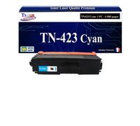 T3AZUR - Toner compatible avec Brother TN421, TN423 Cyan pour Brother HL-L8260CDW, HL-L8360CDW