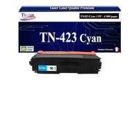 T3AZUR - Toner Compatible avec Brother TN421, TN423 Cyan pour Brother HL-L8260CDW HL-L8360CDW DCP-L8410CDN DCP-L8410CDW MFC-L8690CDW MFC-L8900CDW