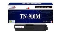 T3AZUR -Toner Compatible avec Brother TN910 (TN-910M) pour Brother HL-L9310CDW, HL-L9310CDWT, HL-L9310CDWTT, MFC-L9570CDWT - Magenta