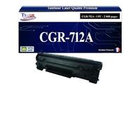 T3AZUR -Toner Compatible avec Canon 712 (1870B002) pour Canon LBP3010, LBP3100, LBP-3010, LBP-3100