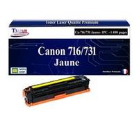 T3AZUR -Toner compatible avec Canon 716/731 (1977B002/6269B002) pour Canon LBP5050 LBP7100Cn LBP7110Cw MF623Cn MF628Cw MF8030CN MF8040CN MF8050CN MF8080CW MF8230Cn MF8280Cw- Jaune Jaune