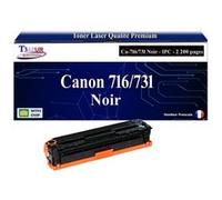 T3AZUR -Toner compatible avec Canon 716/731 (1980B002/6273B002) pour Canon LBP5050 LBP7100Cn LBP7110Cw MF623Cn MF628Cw MF8030CN MF8040CN MF8050CN MF8080CW MF8230Cn MF8280Cw - No Noir