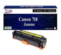 T3AZUR -Toner compatible avec Canon 718 (2659B002)pour Canon MF729CX, MF8300, MF8330, MF8330CDN Jaune -2 800 pages Jaune G