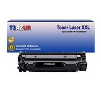 T3AZUR - Toner compatible avec Canon 728/ 725/ 726 pour Canon MF-4550D, MF-4570DN, MF-4580 Noir - 2 000p Noir