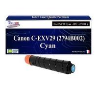 T3AZUR -Toner compatible avec Canon C-EXV29 (2794B002) pour Canon C5235 C5235A C5240 C5030i C5035 C5040 - Cyan Cyan