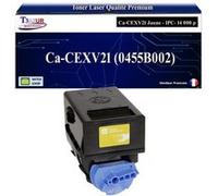 T3AZUR -Toner compatible avec Canon CEXV21 (0455B002) pour Canon IR-C2380i C2550 C2880 C3080 C3380 C3480 C3580 - Jaune Jaune