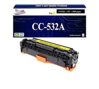 Toner compatible avec HP LaserJet Pro 400 color MFP M476dw remplace HP CC532A/ CE412A/ CF382A Jaune - 2 800p -