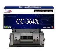 T3AZUR -Toner compatible avec HP CC364X/CE390X (64X/90X) pour HP Laserjet P4015, P4015N, P4015TN, P4015X Noir G
