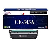 T3AZUR -Toner compatible avec HP CE343A (651A) pour HP LaserJet Enterprise 700 color MFP M775 M775dn - Magenta Magenta G