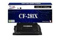 T3AZUR -Toner Compatible avec HP CF281X (81X) pour HP Laserjet Enterprise Laserjet Enterprise M630z, M605dn, M605n, M605x, M606dn, M606x, M630dn, M630f, M630h
