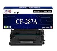 T3AZUR -Toner compatible avec HP CF287A (87A) pour HP LaserJet Enterprise Flow MFP M527c, M527cm, MFP M527, M527dn, M527f, M527z Noir G