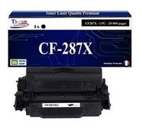 T3AZUR -Toner compatible avec HP CF287X (87X) pour HP LaserJet Enterprise Flow MFP M527c, M527cm Noir G