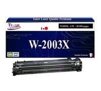 T3AZUR - Toner compatible avec HP Color LaserJet Enterprise M751dn remplace HP W2003X / W2003A (HP 658X/658A) - Magenta Magenta G
