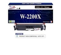 T3AZUR -Toner Compatible avec HP W2200X / W2200A (220X/220A) pour HP Color Laserjet Pro MFP 4202dn 4202dw 4302fdn, 4302fdw 4303dw 4303fdn 4303fdw - Noir