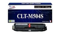 T3AZUR - Toner Compatible avec Samsung CLT-M504S pour Samsung CLP-415N CLP-415NW CLX-4195FN CLX-4195FW CLX-4195N - Magenta