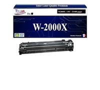 T3AZUR -Toner Compatible avec W2000X / W2000A (658X/658A) pour HP Color Laserjet Enterprise M751dn - Noir