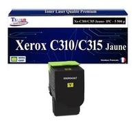 T3AZUR -Toner compatible avec Xerox C310, C315 (006R04367/006R04359) Jaune Jaune