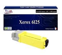 T3AZUR -Toner compatible avec Xerox Phaser 6125 (106R01333)- Jaune Jaune