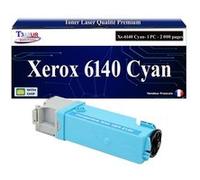 T3AZUR -Toner compatible avec Xerox Phaser 6140, 6140D, 6140N(106R01477)-Cyan - 2 000 pages Cyan