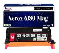 T3AZUR -Toner compatible avec Xerox Phaser 6180, 6180DN, 6180MFP, 6180MFPD, 6180MFPN, 6180N (113R00724)-Magenta Magenta