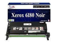 T3AZUR -Toner Compatible avec Xerox Phaser 6180, 6180DN, 6180MFP, 6180MFPD, 6180MFPN, 6180N (113R00726/113R00722) - Noir