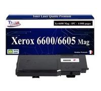 T3AZUR -Toner compatible avec Xerox Phaser 6600, WorkCentre 6605 (106R02230/106R02246)-Magenta Magenta