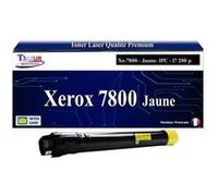 T3AZUR -Toner compatible avec Xerox Phaser 7800 (106R01568)-Jaune Jaune