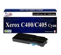 T3AZUR -Toner compatible avec Xerox VersaLink C400, C405 (106R03530/106R03518/106R03502)- Cyan Cyan