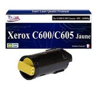 T3AZUR -Toner compatible avec Xerox VersaLink C600, C605 (106R03922/106R03906/106R03898)- Jaune Jaune