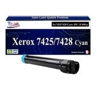 T3AZUR -Toner compatible avec Xerox WorkCentre 7425, 7428, 7435 (006R01398)-Cyan Cyan