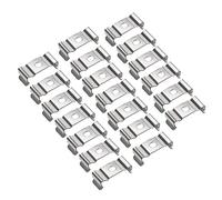 T4 Clips Support de suspension pour tube de lumière LED, luminaire tube fluorescent LED, acier au manganèse nickelé, paquet de 20