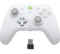 T4 Cyclone Pro Contrôleur Sans Fil Pro Pour Pc/Switch/Lite/Oled, Contrôleur Pc Avec Joystick De Détection À Effet Hall, Compatible Avec Android, Ios, Steam Deck Et Windows (Blanc)
