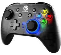 T4 Pro Manette Sans Fil Bluetooth Pour Nintendo Switch, Switch Pro Contrôleur Avec Rétroéclairage Led, Joystick Turbo Gamepad Avec Double Moteur, Contrôleur De Jeu Pour Iphone/Android/Pc