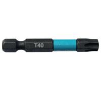 T40 X 50Mm Torx Impact Noir Embouts De Tournevis, 10 Paquet - E-12681
