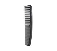 T4B LUSSONI CUTTING COMB Peigne de coupe en carbone incassable pour tous les types de cheveux avec ions antistatiques et négatifs, denture grossière et fine (120)