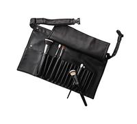 T4B LUSSONI Trousse Ceinture Pour 16 Pinceaux A Maquillage En Cuir Ecologique Pratique Haute Qualité