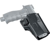 T4E Holster en polymère pour HDP 50 / TP 50, étui de paddle ajusté avec ceinture réglable en hauteur, plastique polymère résistant aux chocs