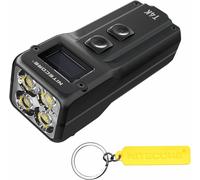 T4K 4000 Lumen Led Usb-C Rechargeable Edc Porte-Clés Lampe De Poche Tag