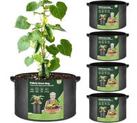T4U Lot de 56L, Sacs de Plantation pour familles et débutants, cultiver tomates et Pommes de Terre Facilement, Pot de Culture légumes pour Potager Domestique, Balcon ou Jardin